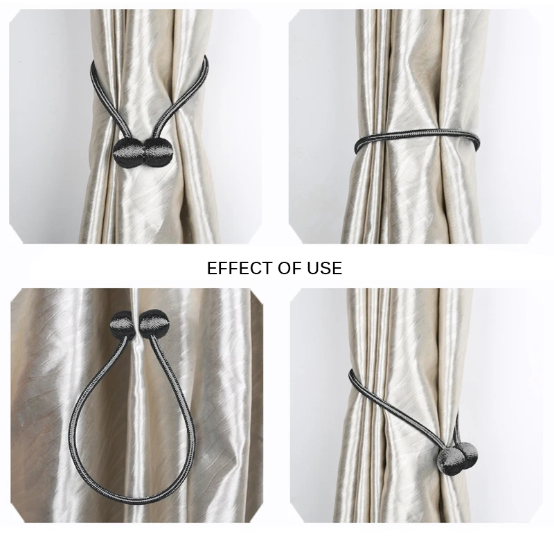 Горячие пряжки для занавесок 2020 новейшие магнитные жемчужные шаровые шторы Tiebacks