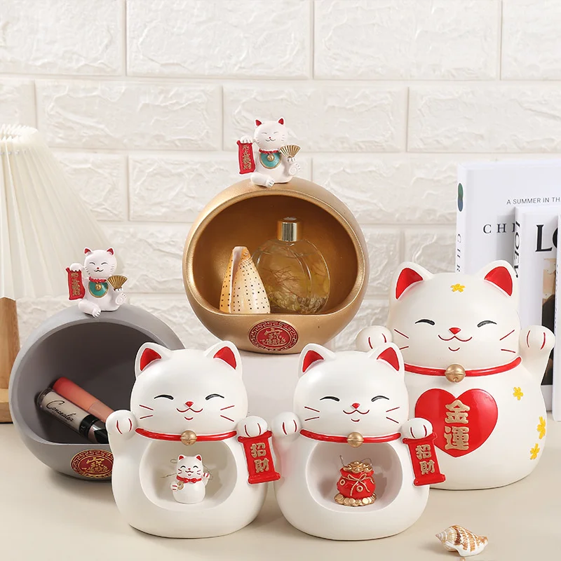 

Nordic desktop key creative bedside star light Fortune Cat money tank CE New Arrivals Rushed Time limited