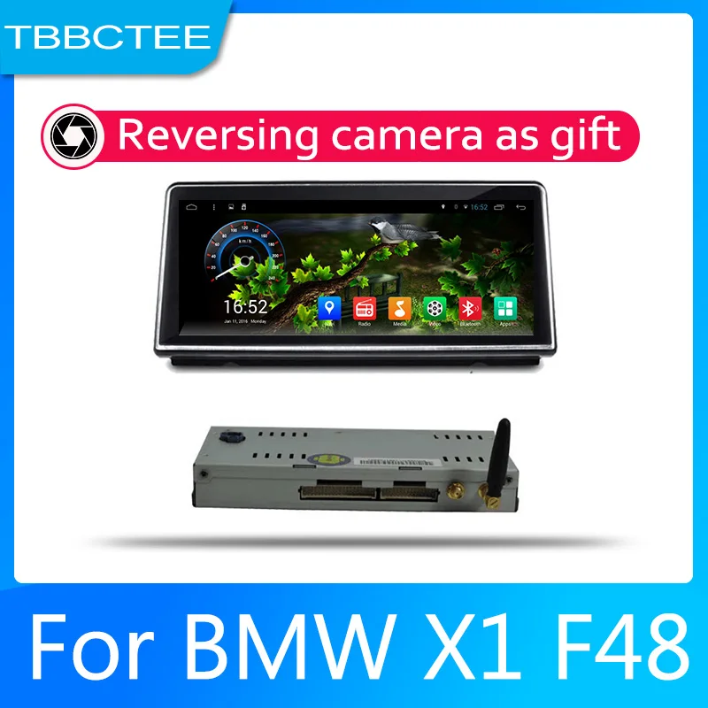 Автомобильная система Android 1080P IPS ЖК-экран для BMW X1 F48 2016 2017 NBT автомобильный