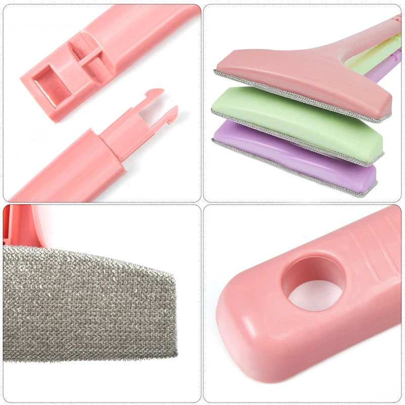 Щетка для чистки окон и дома автомобиля ванной кухни стеклоочиститель с длинной