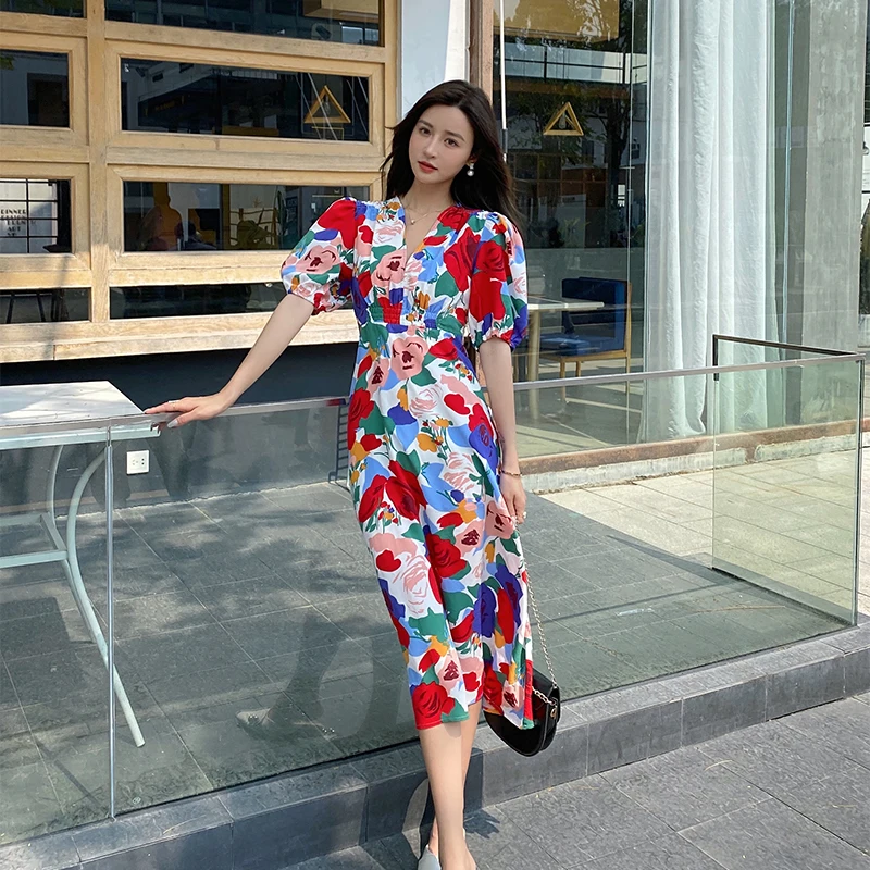 

VICONE Printed Dress