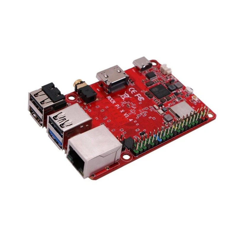 ROCK PI X B MODELB Win10 Intel Atom x5-Z8300 board 2G 32G eMMC flash Разъем для карты MicroSD | Компьютеры и офис