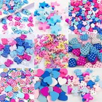 20 pcs colorful animal natural wooden beads love star bear spacer wooden beads for 2021diyhandmade jewelry making wholesale