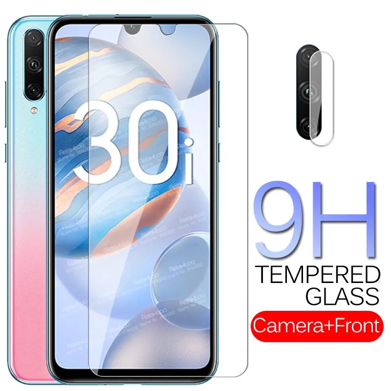 Защитное стекло для камеры honor 30i 2 в 1 huawei LRA LX1 6 3 дюйма xonor hono honer 30 i Защитная пленка