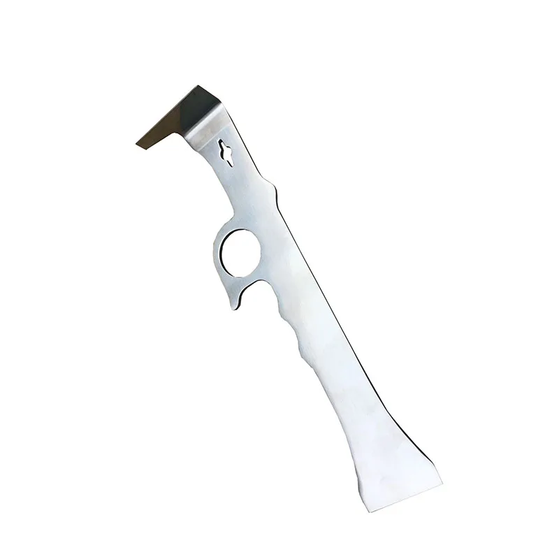 

Stainless Steel Finger Ring Type Bee Honey Knife Stainless steel material Bee scraper Beekeeping tools Honey cutter scraper
