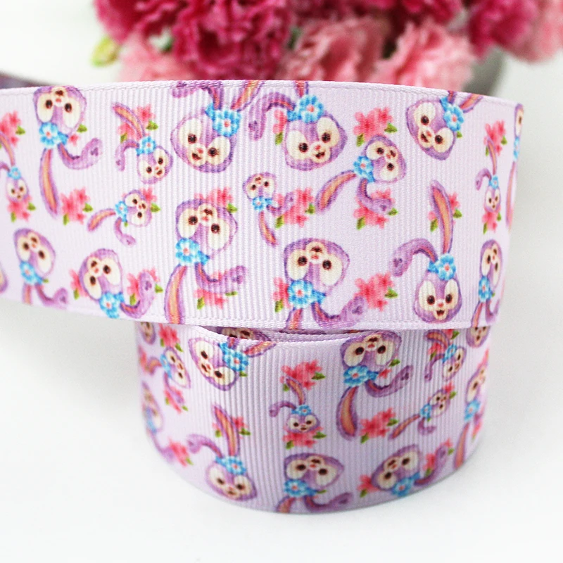50 ярдов (38 мм) милая японская мультяшная Орхидея кролик корсажная лента сделай