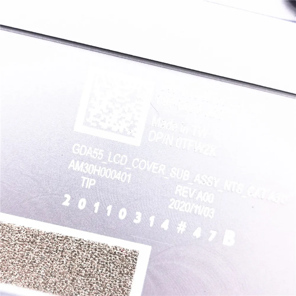 New original 0TFW2K TFW2K AM30H000401 For Dell Latitude 9520 E9520 GDA55 Laptop LCD Rear Cover Top Shell Screen Lid Gray - NTS