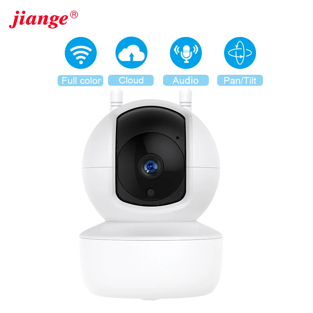 Jiange IP камера WiFi PTZ беспроводная видеонаблюдения 2MP Мини ИК s 1080P Детский Монитор