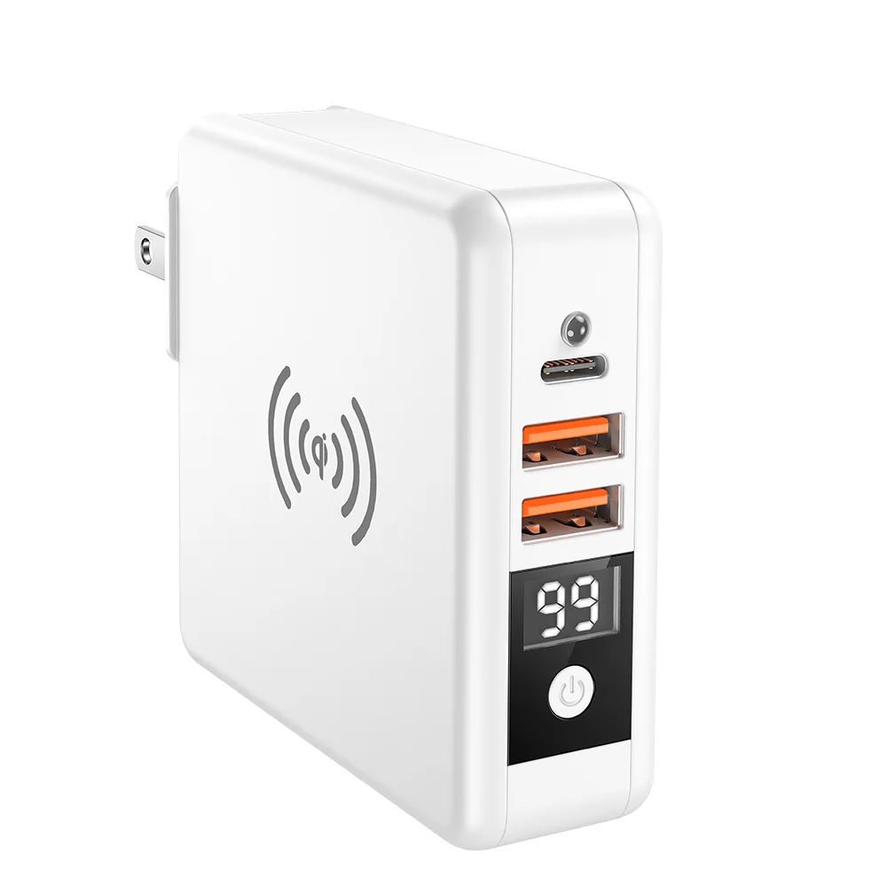 

PD18W fast charge mobile power bank 10000 mAh power bank multi-function travel charger wall charger wireless charger