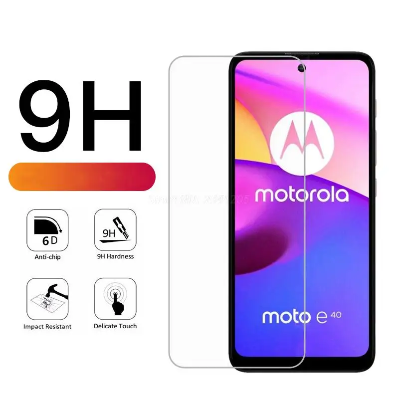 2 1pc protective glass for motorola moto e40 screen protector phone film for moto e40 e20 e6i e7i power xt2097 14 tempered glass free global shipping