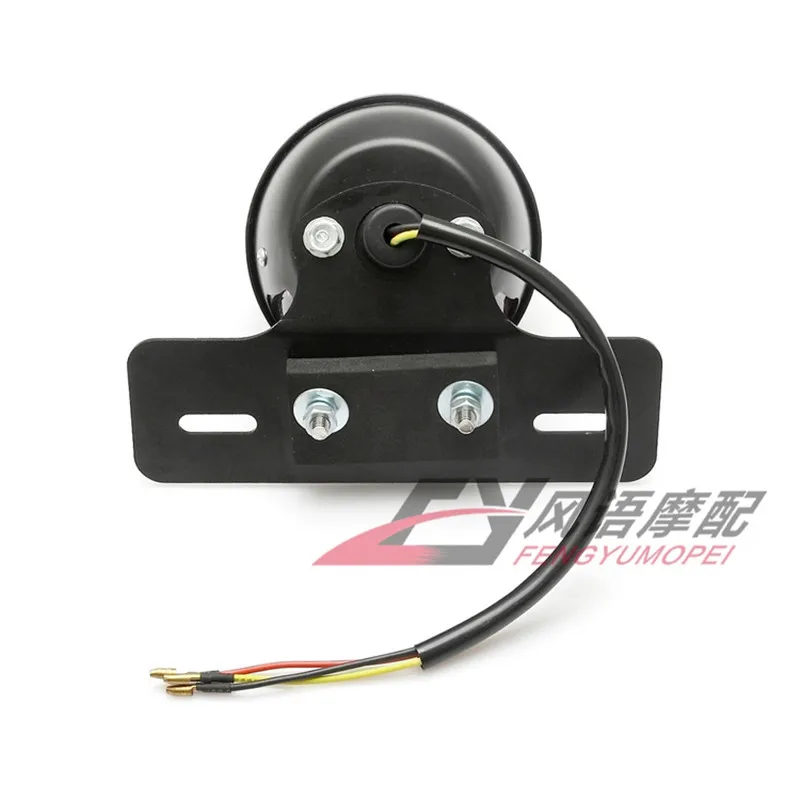 

Universal Motorcycle Retro Tail Lights Signal Lamp Brake Light Metal Bracket Refit 12V for Halley 883 1200 X48 VTX Honda Shadow