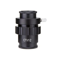 ctv 12 13 1x adapter 0 3x 0 5x c mount lens adapter for szm video digital camera trinocular stereo microscope accessories