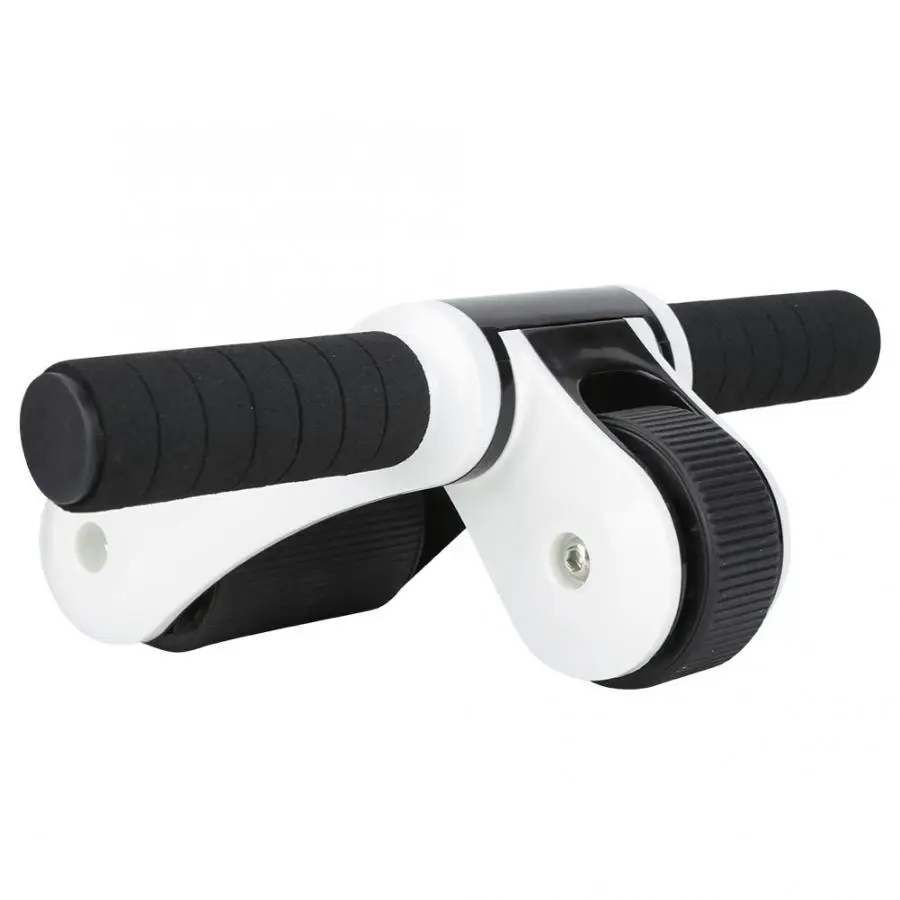 2 Wheels Ab Wheel Roller Abdominal Muscle Exerciser Workout Fitness Machine Gym Knee Pad Stretch Resistance Rope Tool | Спорт и