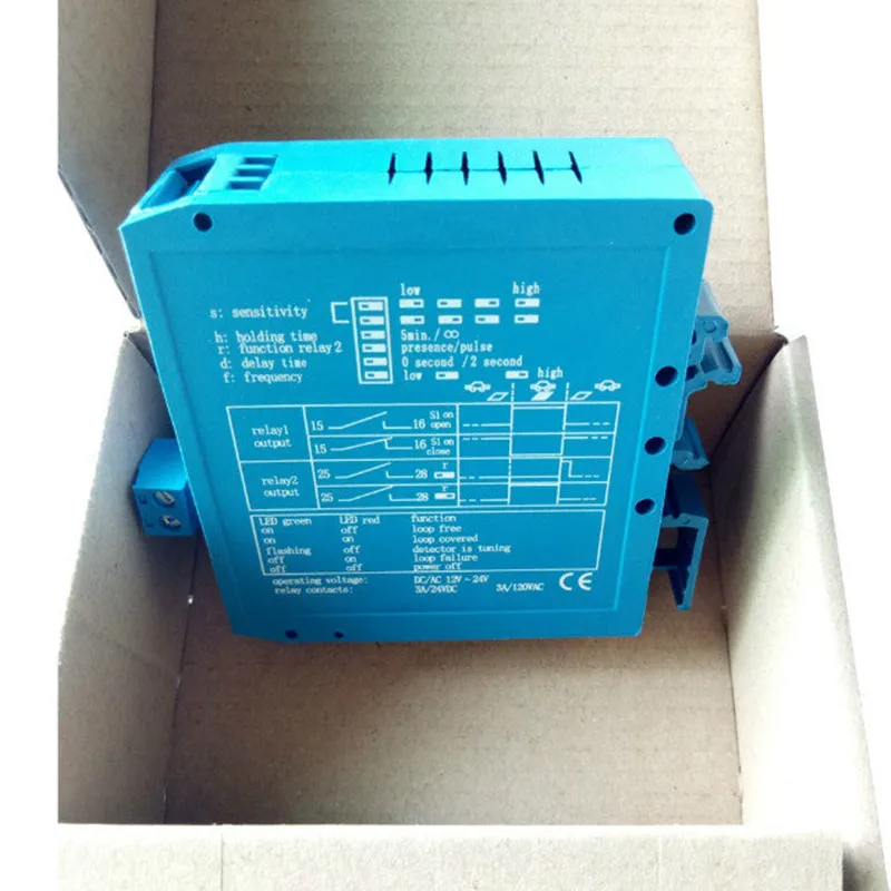 M1H Single Channel Inductive Loop Detector/Auto Barrier Gate Detector/Loop Sensor | Vehicle Detector