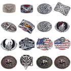 Роскошная металлическая крутая пряжка с орлом для мужчин и женщин, пряжка в западном стиле для ковбоев, ковбоев, Пряжка из Паракорда, 1 шт.