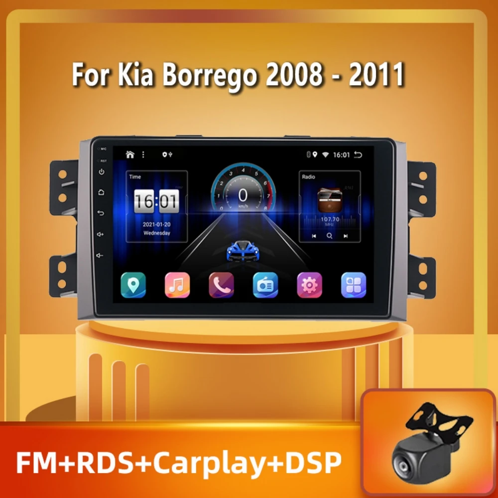 

PEERCE For Kia Borrego 2008 - 2011 Car Radio Multimedia Video Player Navigation stereo GPS Android 10 No 2din 2 din DVD