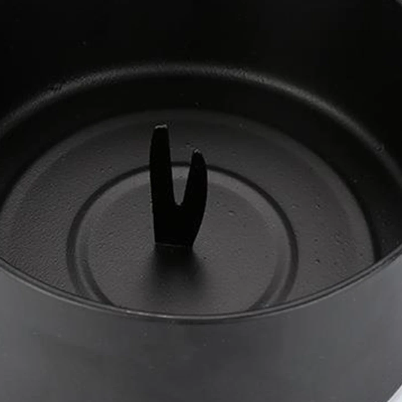 Круглая курильница железная Бытовая подставка для комаров и спиралей с ручкой