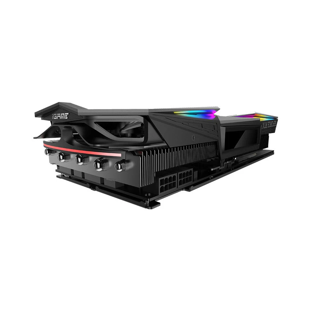 Цветной iGame GeForce RTX 2080 Super Vulcan X OC GDDR6 8G графическая карта GPU один ключ Overclock RGB ЖК-монитор 2,0