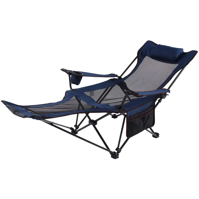 

FUNKY CHAIRS Lazy 3 Position Yatabilen Camping Chair Blue