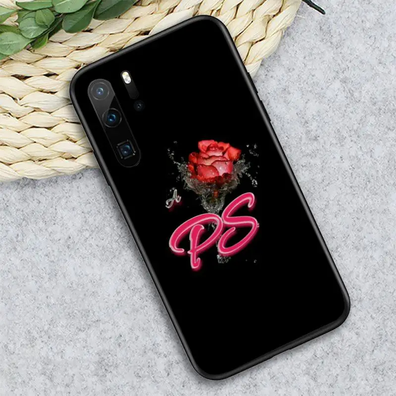 

Red Rose Flower romance Phone Case For Huawei honor Mate P 10 20 30 40 i 9 8 pro x Lite smart 2019 nova 5t