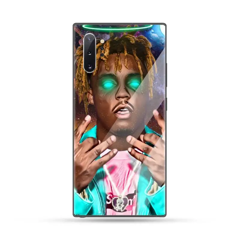 

Juice WRLD singer cool Phone Case Tempered glass For Samsung S6 S7 edge S8 S9 S10 e plus note8 9 10 pro