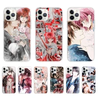 anime akatsuki no yona of the dawn transparent cell phone case for iphone 13 11pro max 8 7 6 6splus x xs max 5 5s se xr