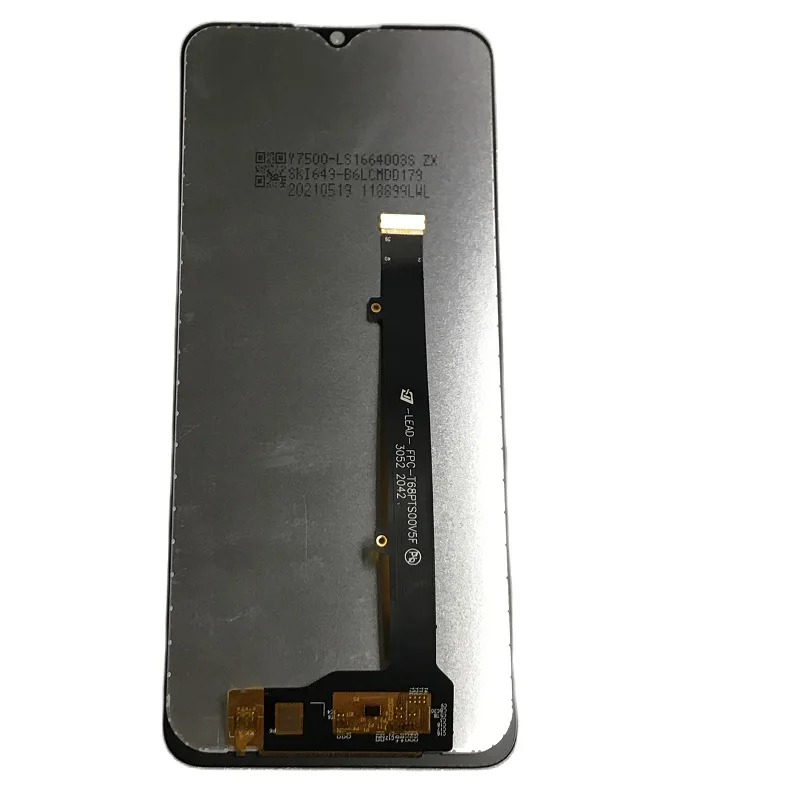 Pantalla Lcd inteligente para m&oacute;vil, montaje de pantalla t&aacute;ctil para ZTE Blade V2020, 6,82 pulgadas, 8010, lote de 5 unidades-2