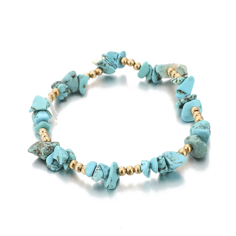 8483-1 Tocona 11 Стиль Boho летние пляжные красочные бисерные браслеты для Для женщин панцирь черепахи кисточкой ножной браслет Cheville accesorios mujer - Окраска металла: 8483-1