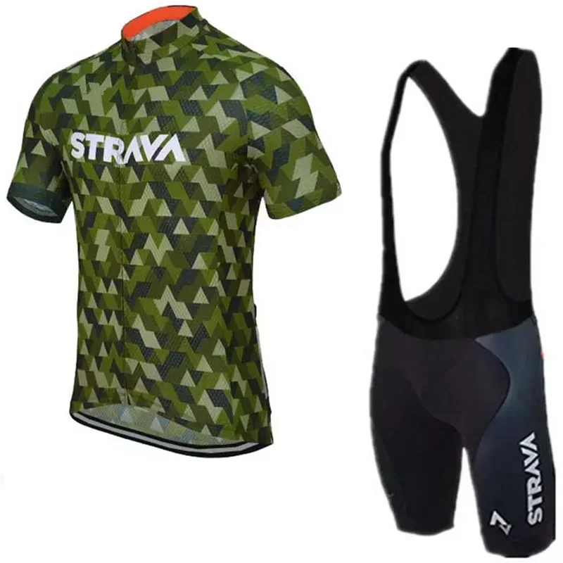 Одежда STRAVA для велоспорта, комплекты для велоспорта, одежда для велоспорта/дышащая мужская одежда для велоспорта, весна-лето, комплекты из майки с коротким рукавом для велоспорта