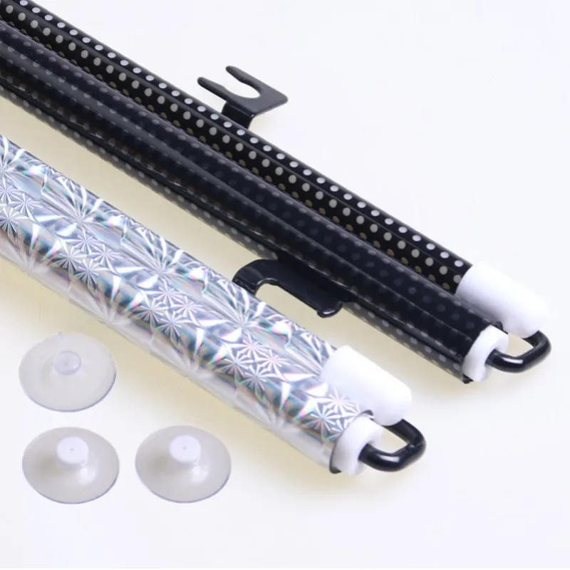 Растягивающаяся Солнцезащитная накидка из ПВХ для автомобиля серебристая