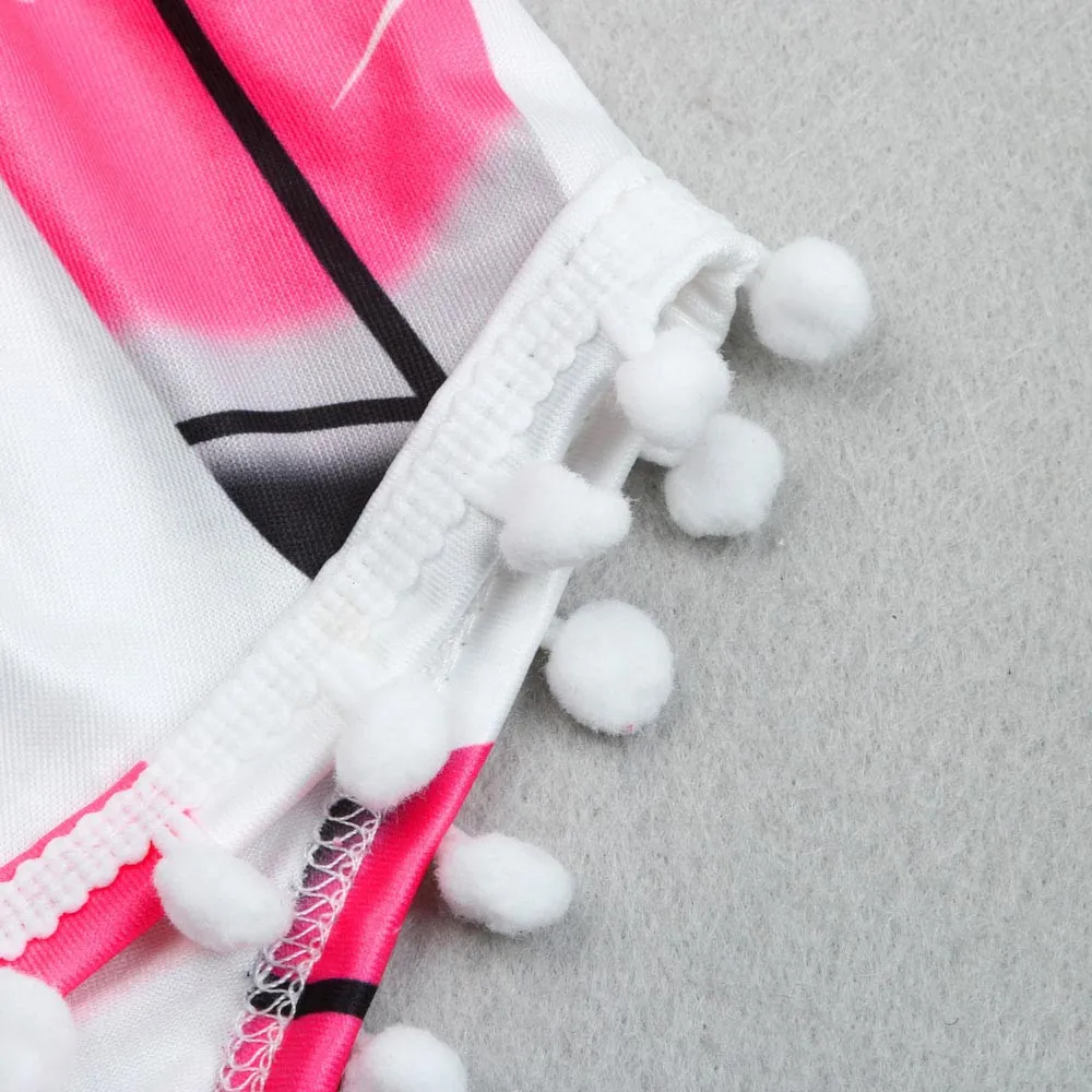 Комплект из 2 предметов Одежда для маленьких девочек Комбинезон без рукавов с