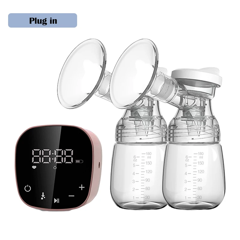 DEAREVERY YW005BB Breast Pumps LED Touch Screen Large Suction Electric Breast Milk Extractor Nursing Breastfeeding Pump BPA