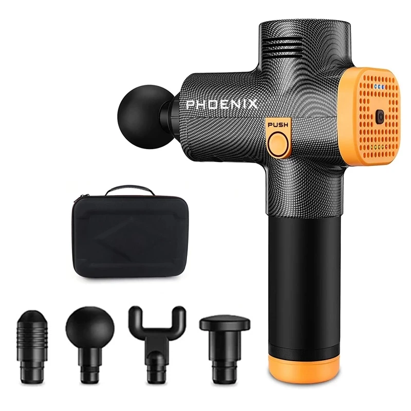 Новый мощный пистолет для массажа мышц Phoenix A2 массажер глубоких тканей
