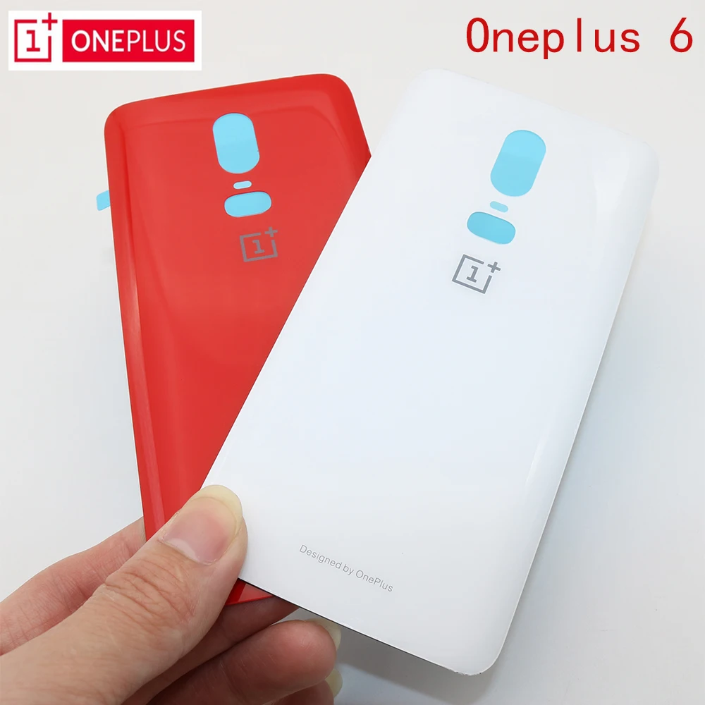 Оригинальный Корпус для Oneplus 6 задняя крышка One Plus настоящая с аккумулятором