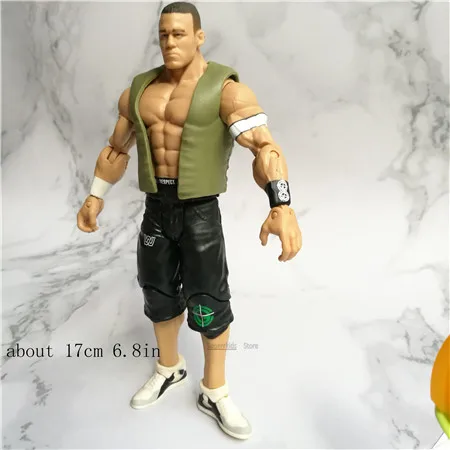 Серый WWEE Американский wresle mania модели Фигурки Оригинальные заводские игрушки Халк Хоган без запаха большой E Римский царит гробовщик - Цвет: Серый