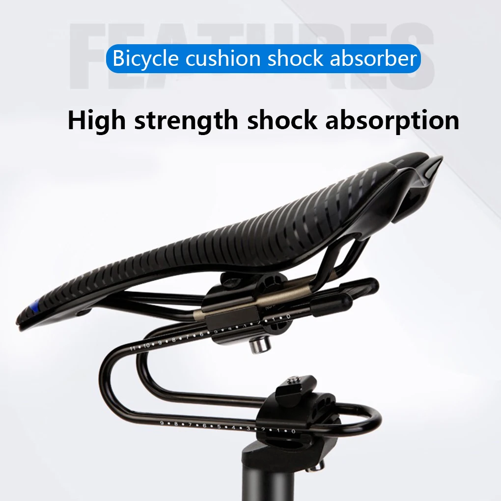 

Bike Seat Shock Absorber Saddle Suspension MTB Bike Spring Steel Shock Absorber Bicycle Accessories Comfortable Bicycle Parts