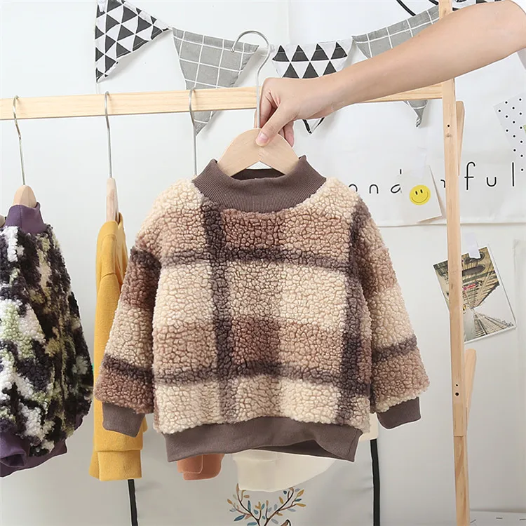 Милый детский топ с рисунком медведя для маленьких мальчиков и девочек блузка