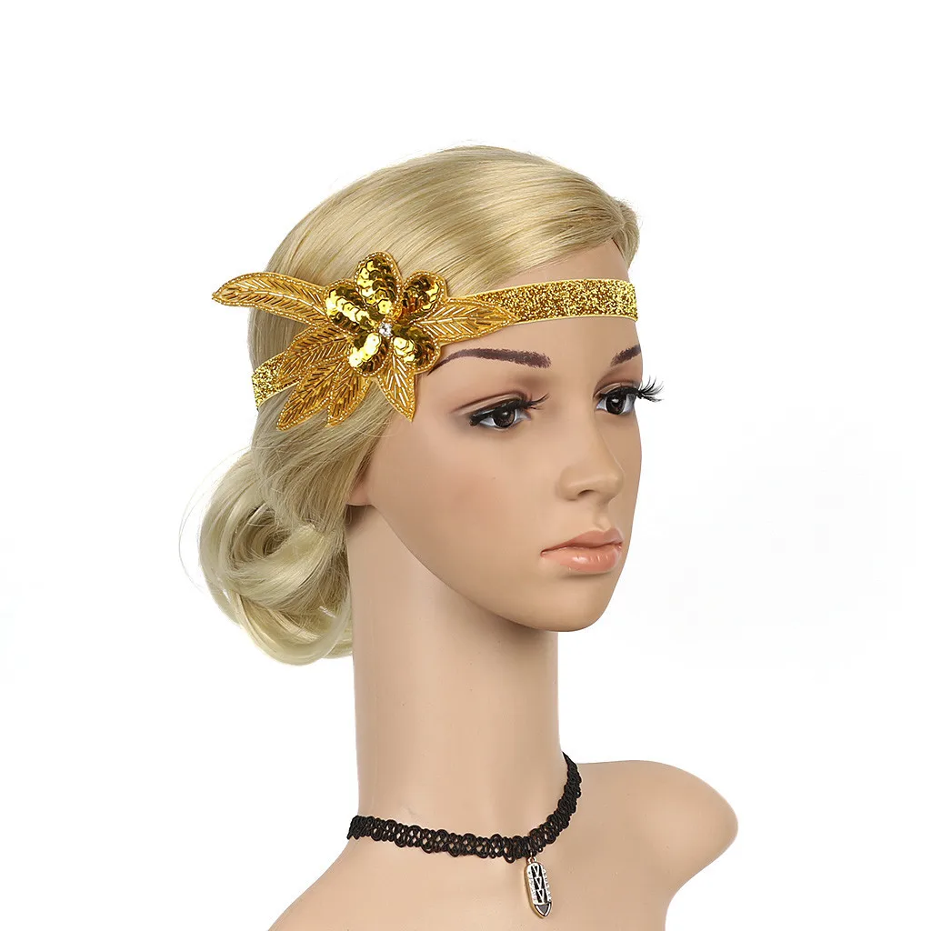 Большая мода оголовье Твердые Charleston вечерние свадебные головные уборы леди| |