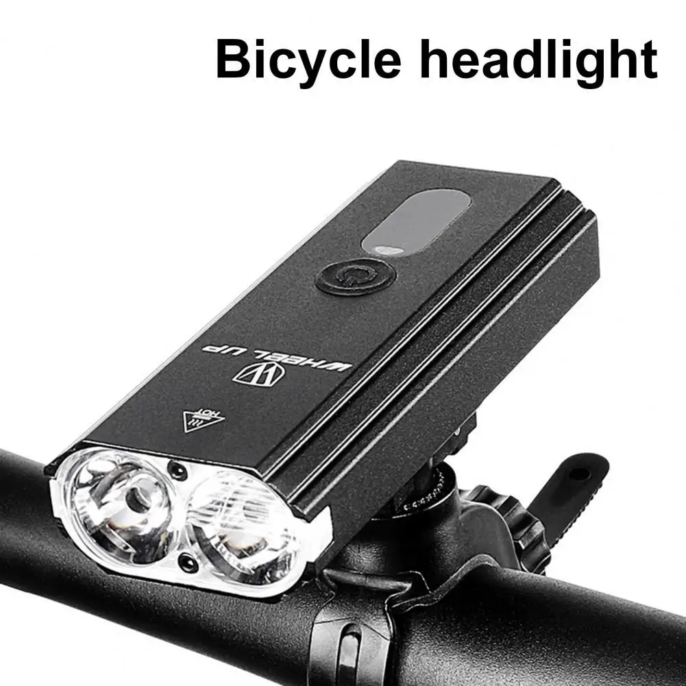 

WHEEL UP qd-008 Bicycle Light Bright Rechargeable Aluminium Alloy 2000mAh USB Rainproof Bike LED Lamp for Cycling