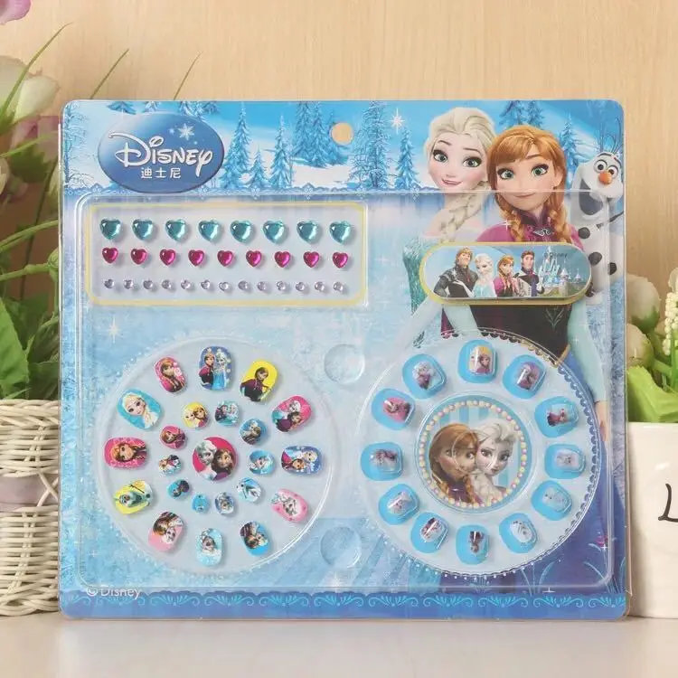 Наклейки для ногтей Disney Холодное сердце 2 игрушки моющиеся лаки Мультяшные