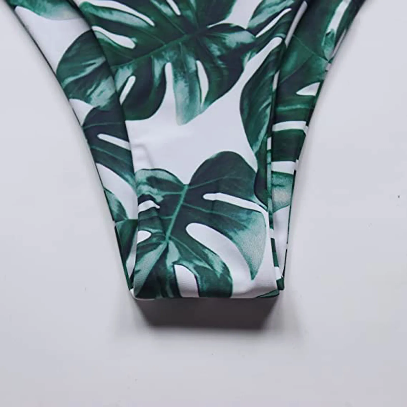 

ISHOWTIENDA Fashion Sexy Women Printed Buckle Bikini Push-up Padded Swimwear Swimsuit Set Maillot De Bain Femme