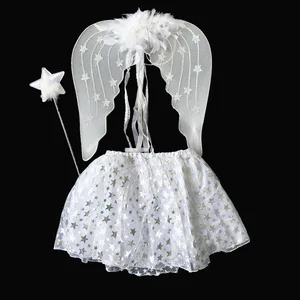 Белая юбка для костюмированной вечеринки на Хэллоуин