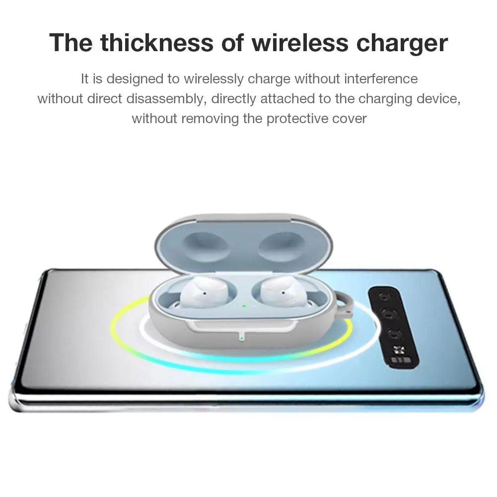 Защитный чехол-раскладушка Bluetooth для наушников, чехол для спортивных наушников, силиконовый чехол для Galaxy Buds, спортивные Bluetooth наушники