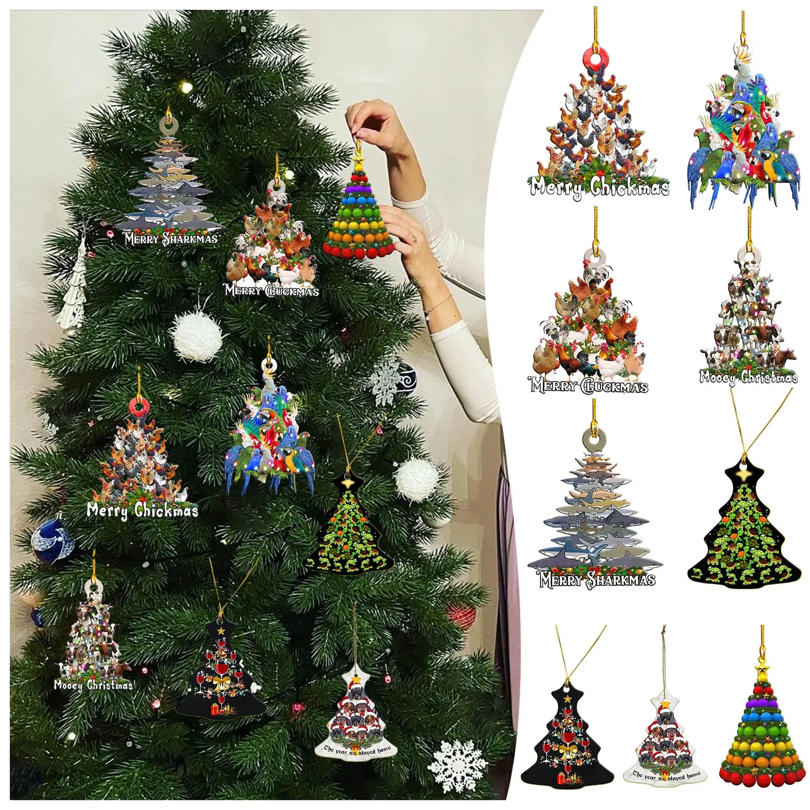 

Christmas Tree Diy Ornaments 2021 Christmas Hanging Decoration Gift Personalized Family Decoration Family Decoration For Party