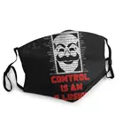 Маска для лица Mr Robot Control-это иллюзия, не одноразовая, защита от ветра, пыли, зимний респиратор для взрослых