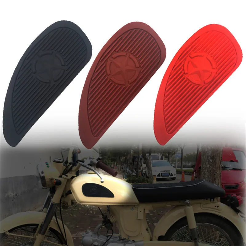 Резиновая наклейка на мотоцикл Универсальная деталь защита колена для vespa yamaha