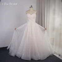 sparkle wedding dresses sweetheart shinny skirt layers bridal gown new custom made
