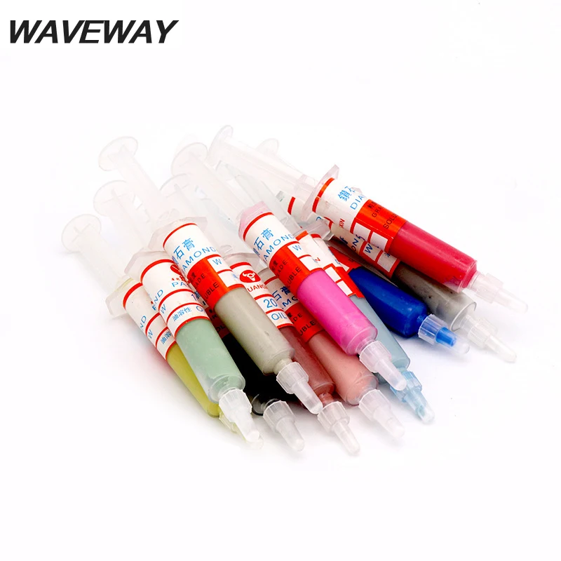 

1Pcs Grit 320-10000 W0.5-W40 Diamond Abrasive Paste Needle Tube Grinding Polishing Lapping Compound Glass Metal Tool Micron Tool