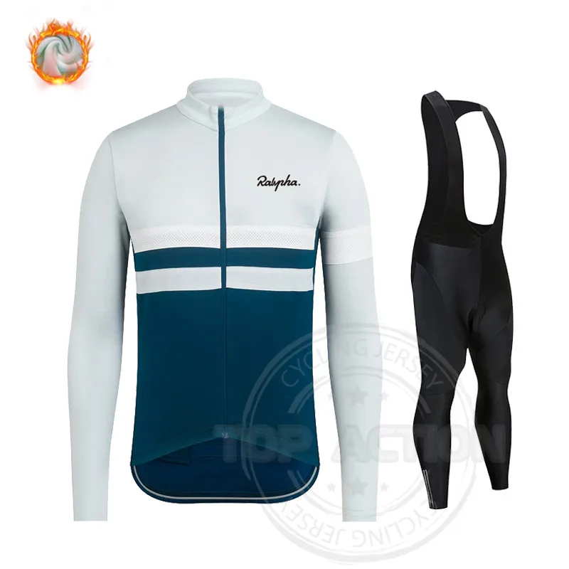 

2021 Raphaful Мужская велосипедная одежда с длинным рукавом для горного велосипеда Зимняя Теплая Флисовая велосипедная Джерси Ropa Ciclismo Hombre