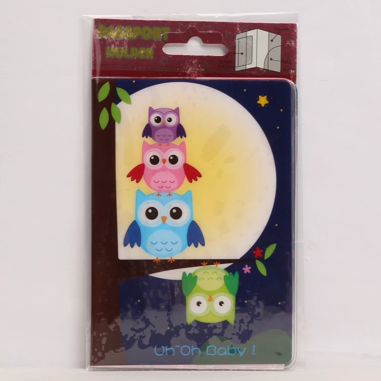 Набор для паспорта с красочными птицами и Ангелом мужчин женщин|Держатели карт